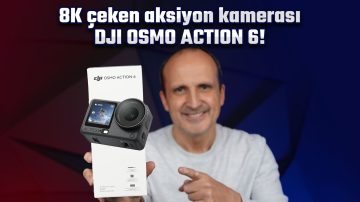 DJI Action 6: 8K Görüntü Çeken Aksiyon Kamerası Kutudan Çıkıyor!