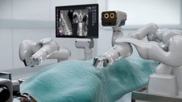 Dünyanın birinci cerrahi insansı robotu tanıtıldı: Omurga ameliyatlarında yüksek hassasiyet
