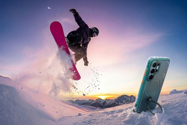 Samsung Galaxy S26 Ultra için airbag dayanaklı kılıf