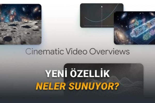 Google’dan NotebookLM’e Sinematik Dokunuş: Cinematic Görüntü Overviews Özelliği Geldi!